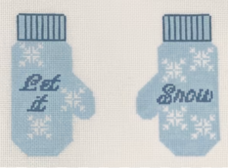 Let It Snow Mittens