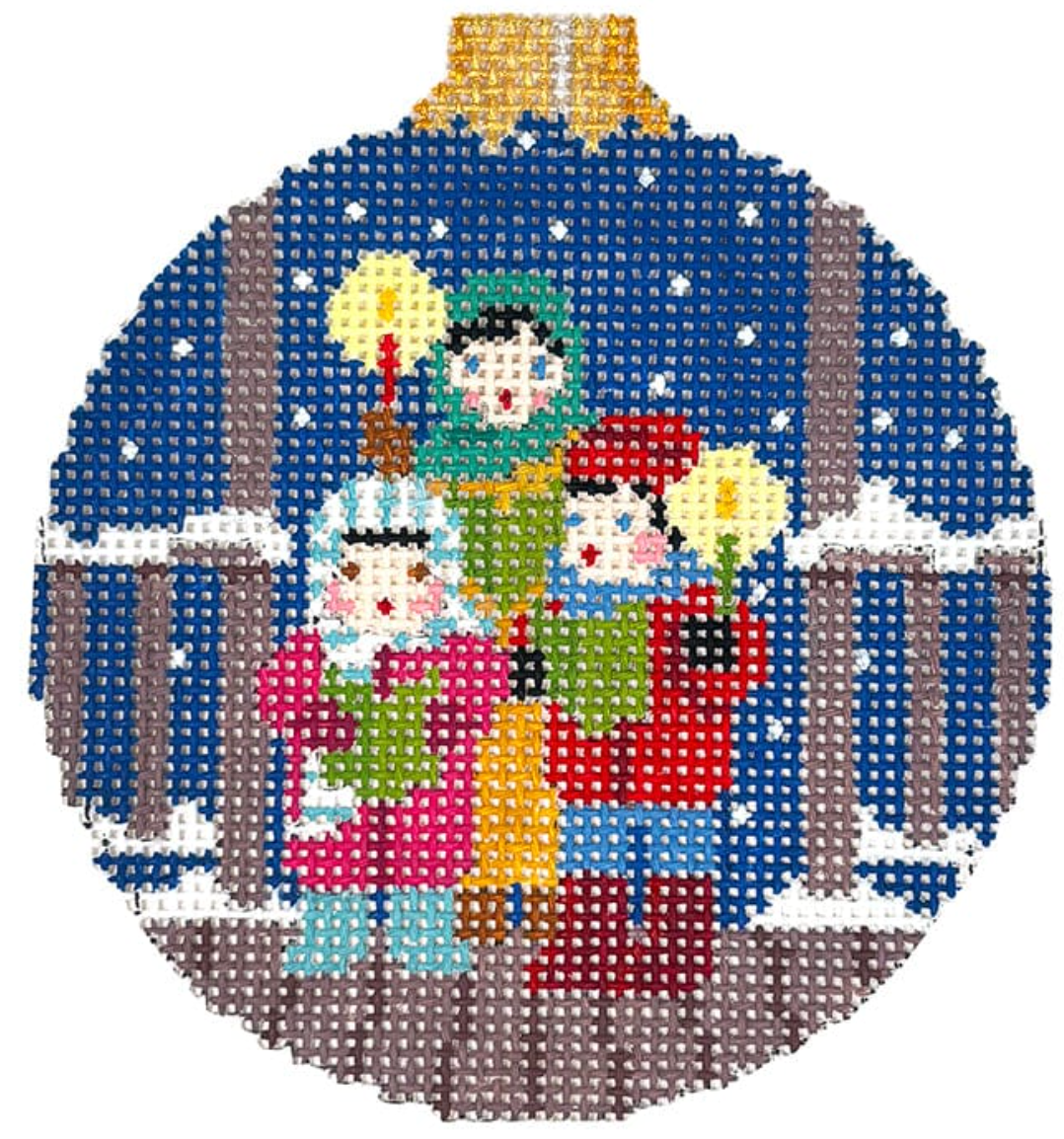 Carolers, 3.25" Round