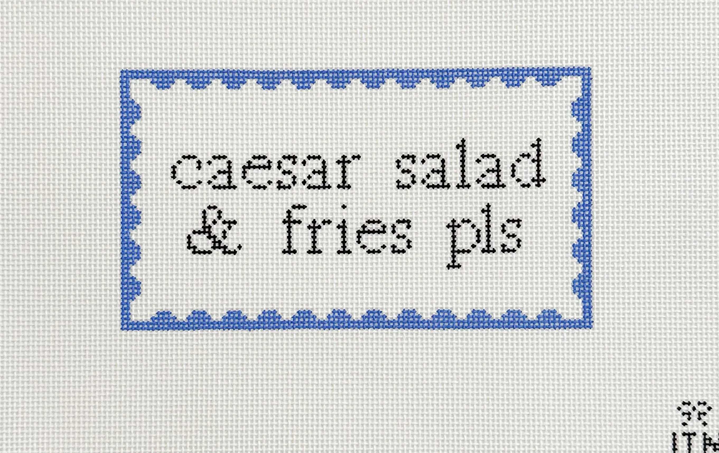 Caesar Salad and Fries Pls!