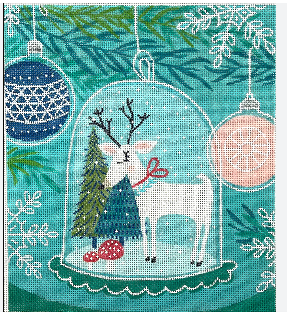 Rebecca Jones – Deer in Glass Cloche