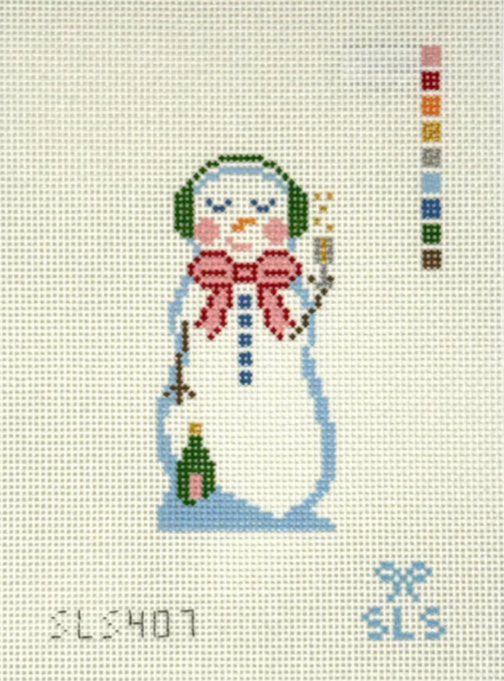 Champagne Snow Woman