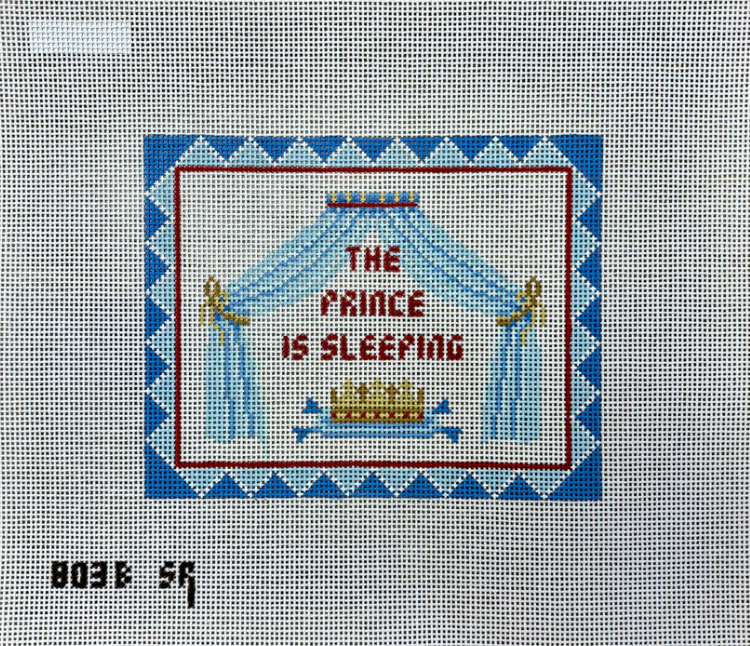 The Prince Is Sleeping Sign