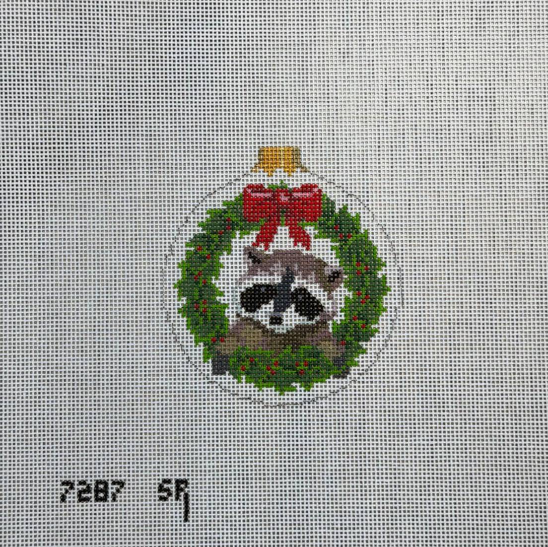 Raccoon In Wreath