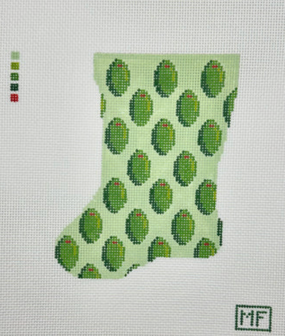 Mini Stocking - Olive