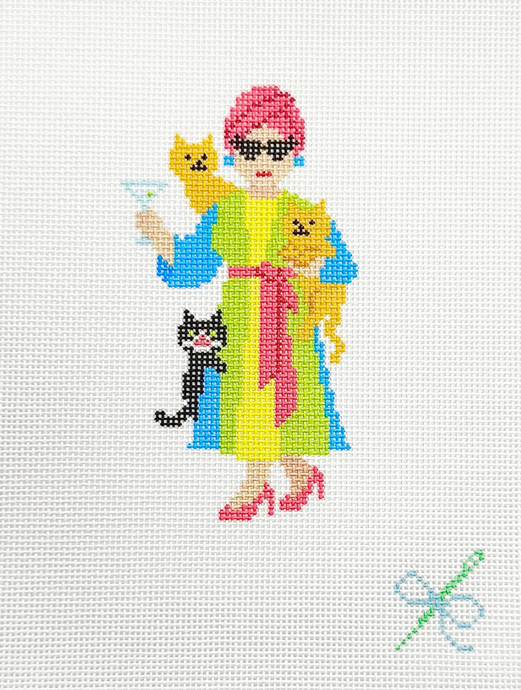 Mitzi the Chic Cat Lady