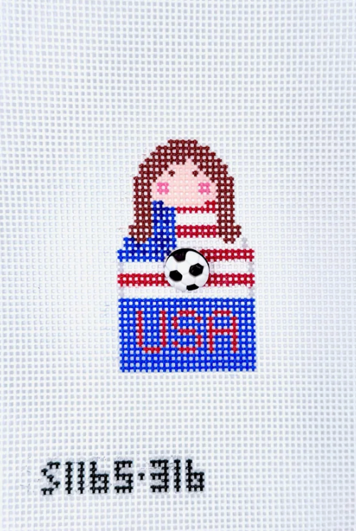 USA Women's Soccer Stitch It Angel