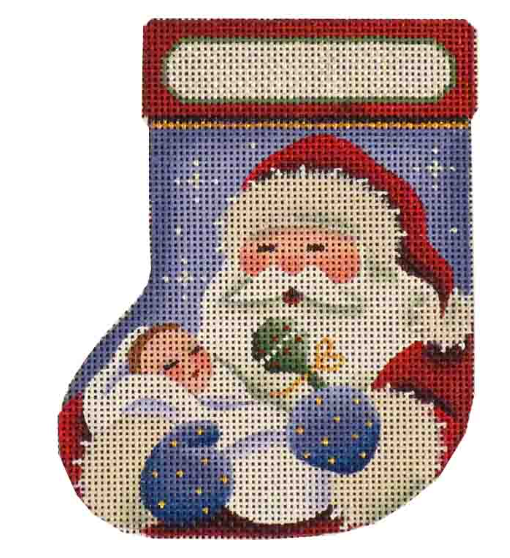 Baby's First Christmas Mini Stocking Boy