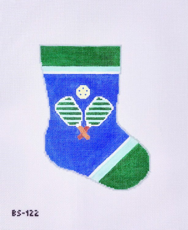 Pickleball Palooza Bauble Mini Stocking