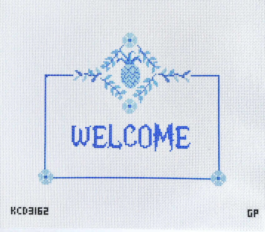 Welcome Printed Canvas