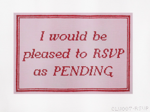 Pleased to RSVP As Pending