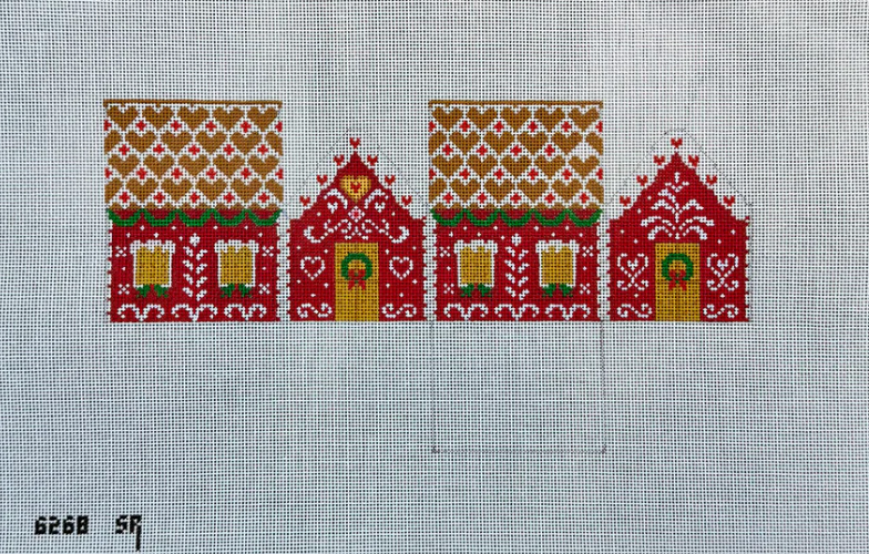 Gingerbread Lace 3D Gingerbread House