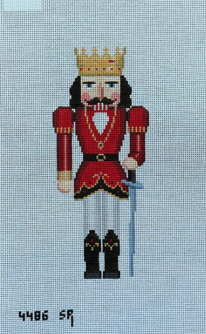 Red & Black King Nutcracker - 13 mesh