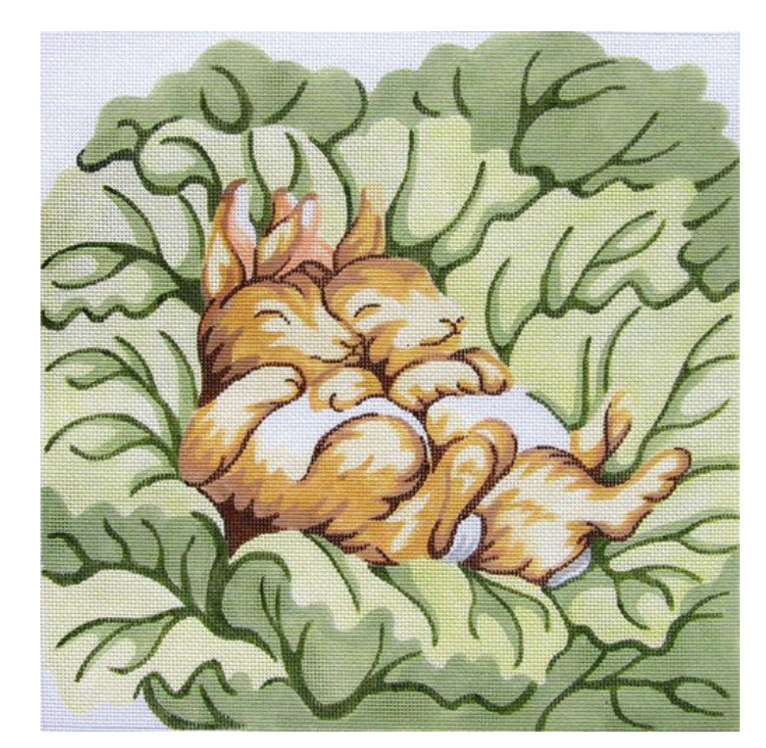 Napping Bunnies Pillow