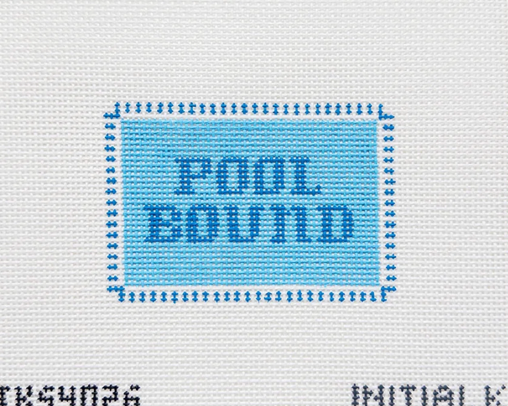 Pool Bound Bag Tag