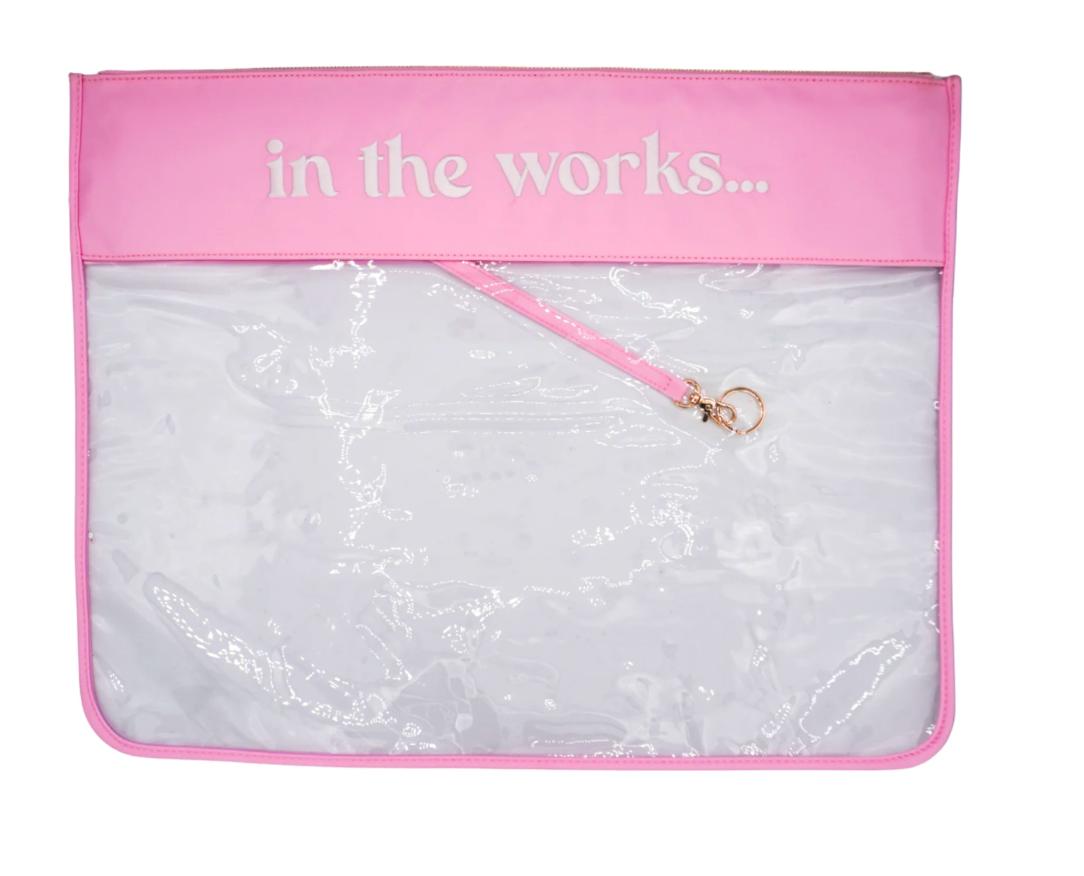 Extra Large In The Works Project Bag in Bubblegum Pink