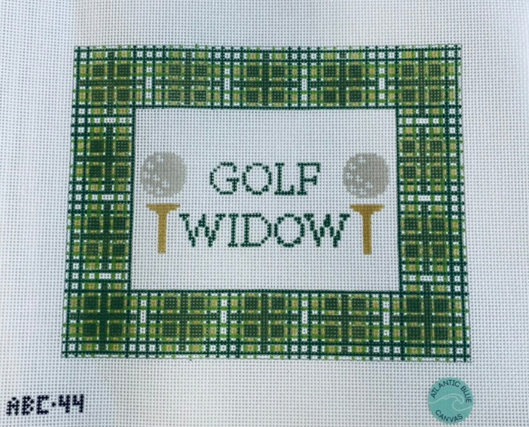 Plaid Golf Widow