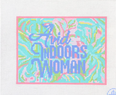 Avid Indoors Woman