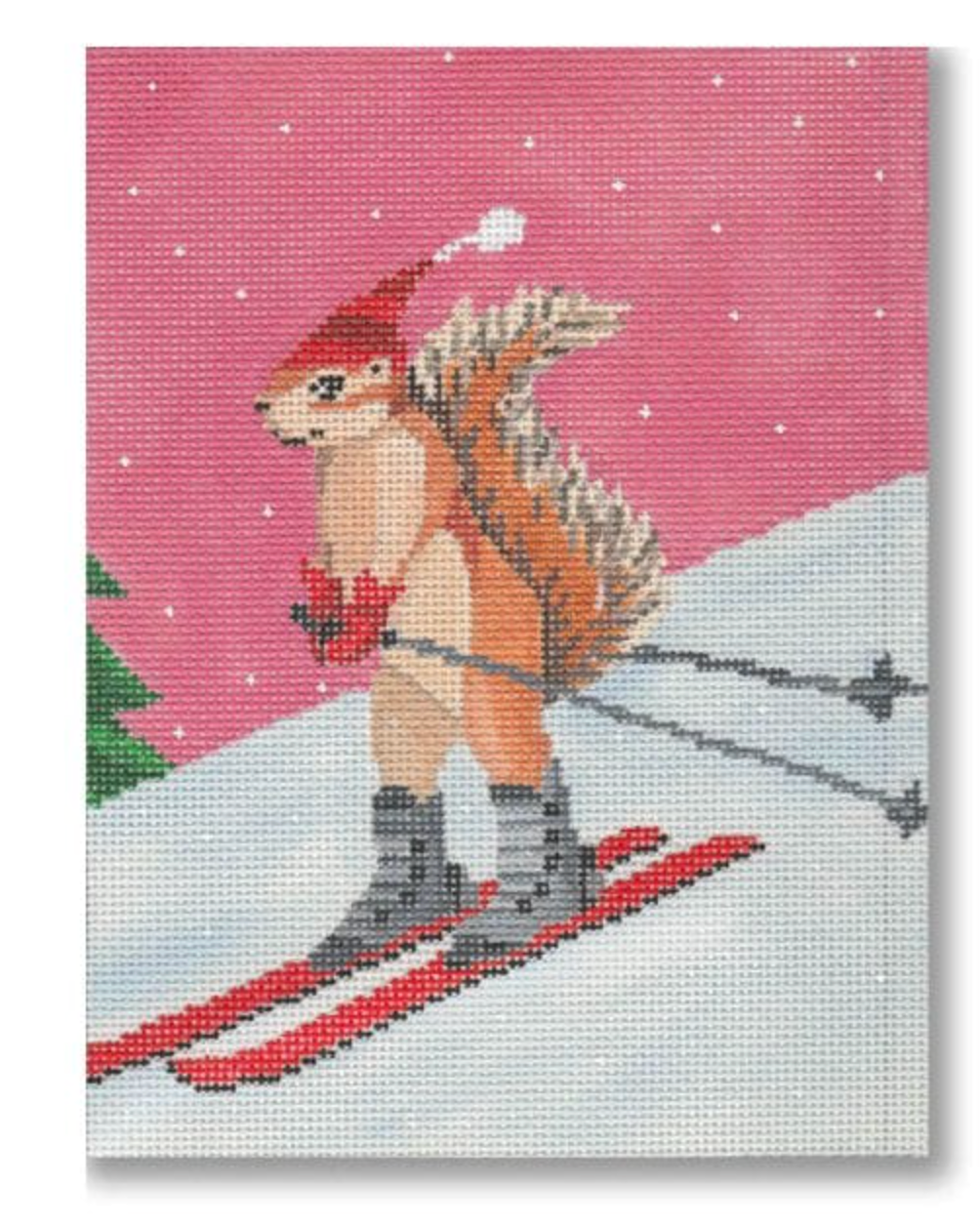 Skiing Chipmunk