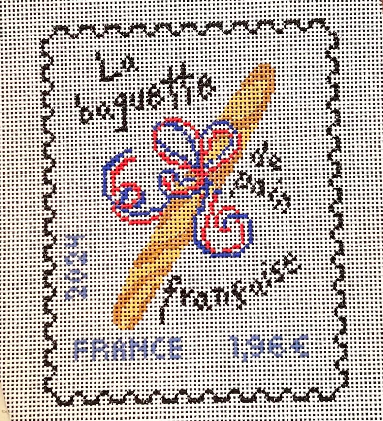 French Baguette Stamp