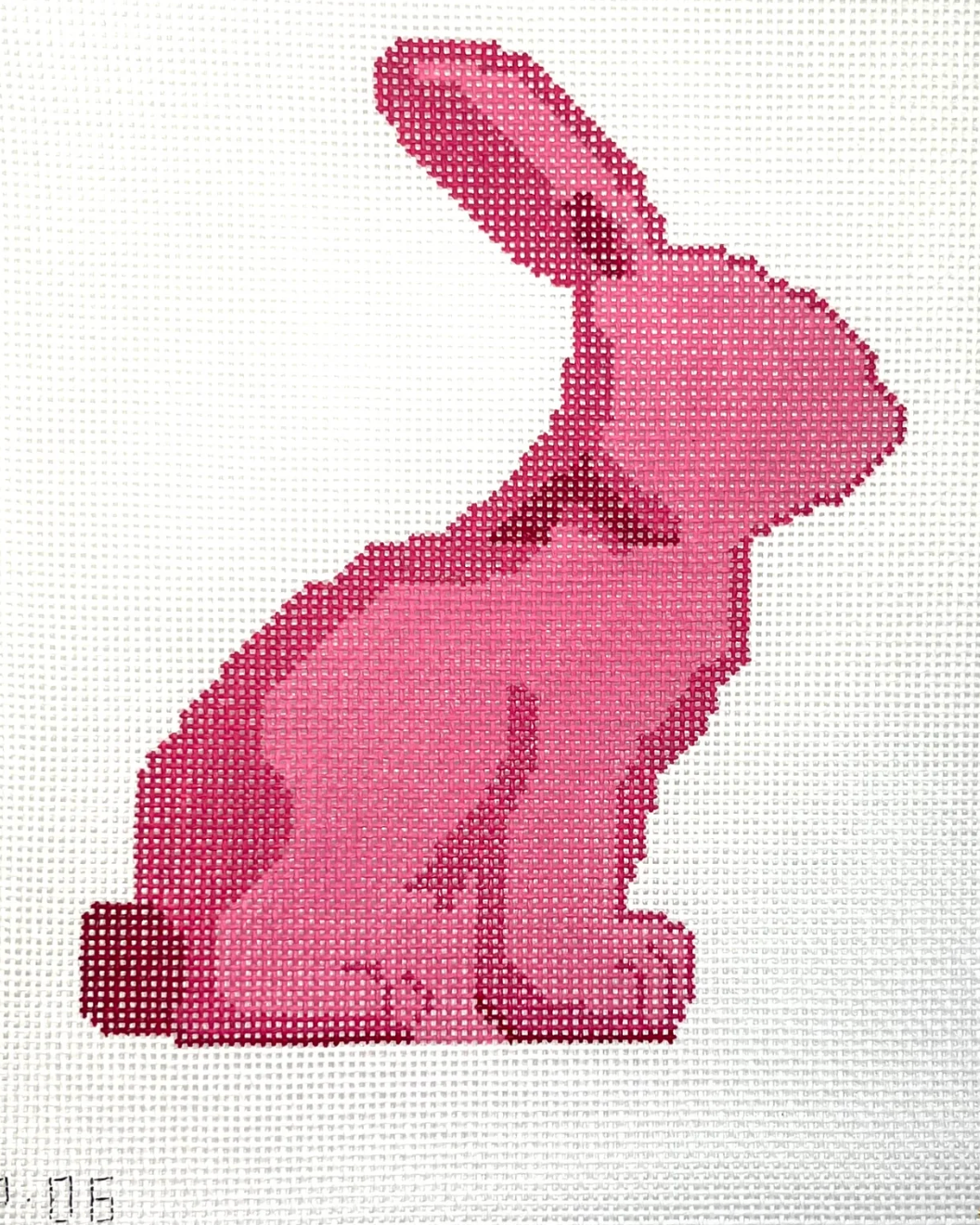 Moss Right-Facing Pink Spring Bunny