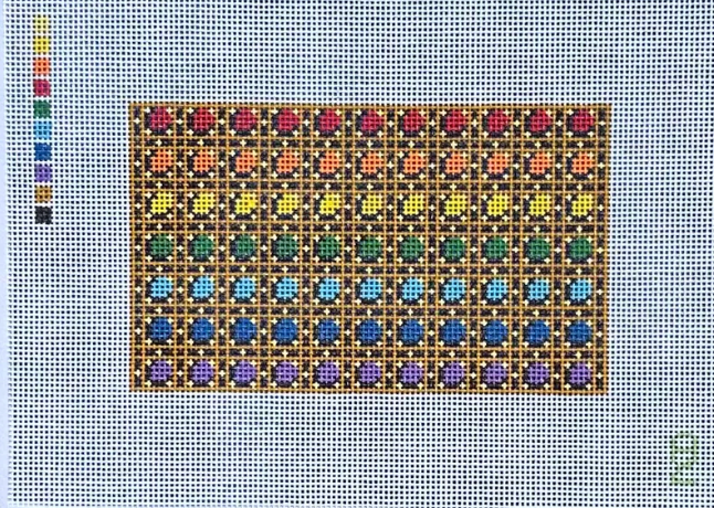 Rainbow Cane Glasses Case