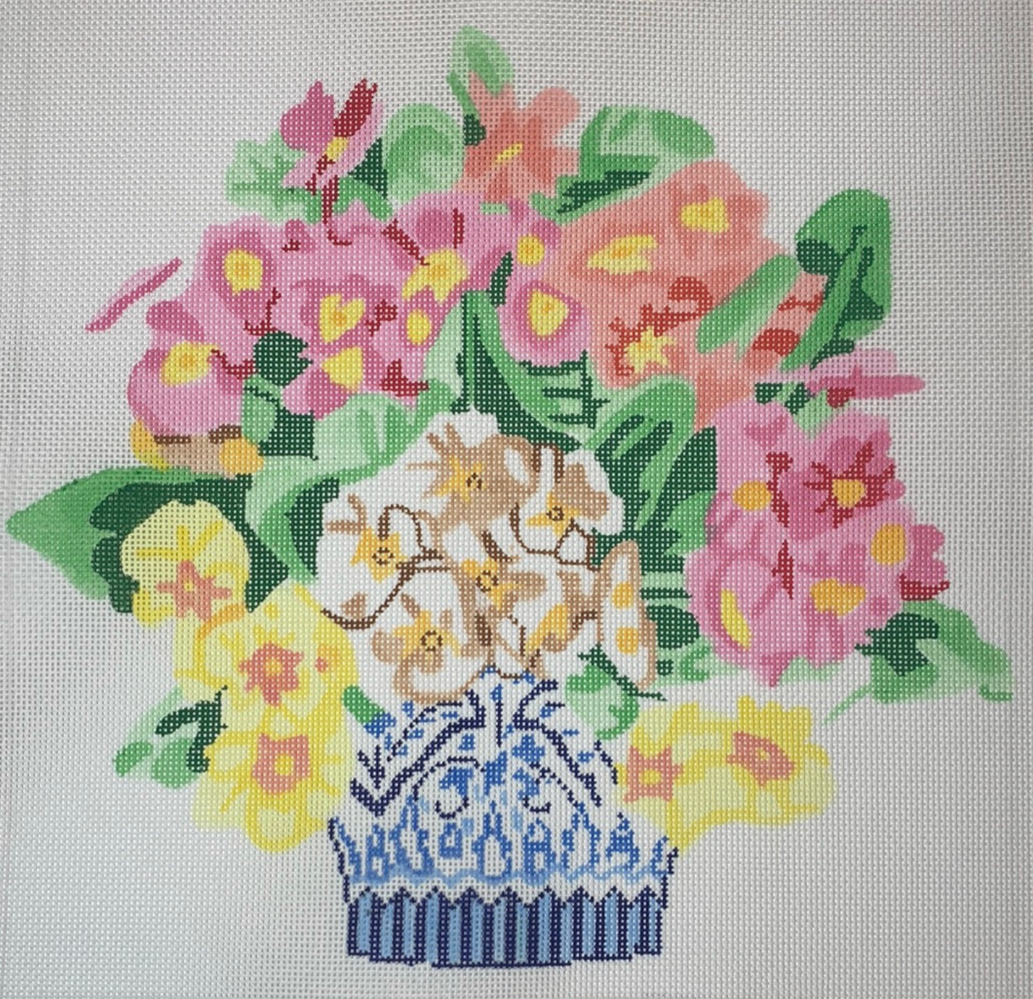Vase of Primroses