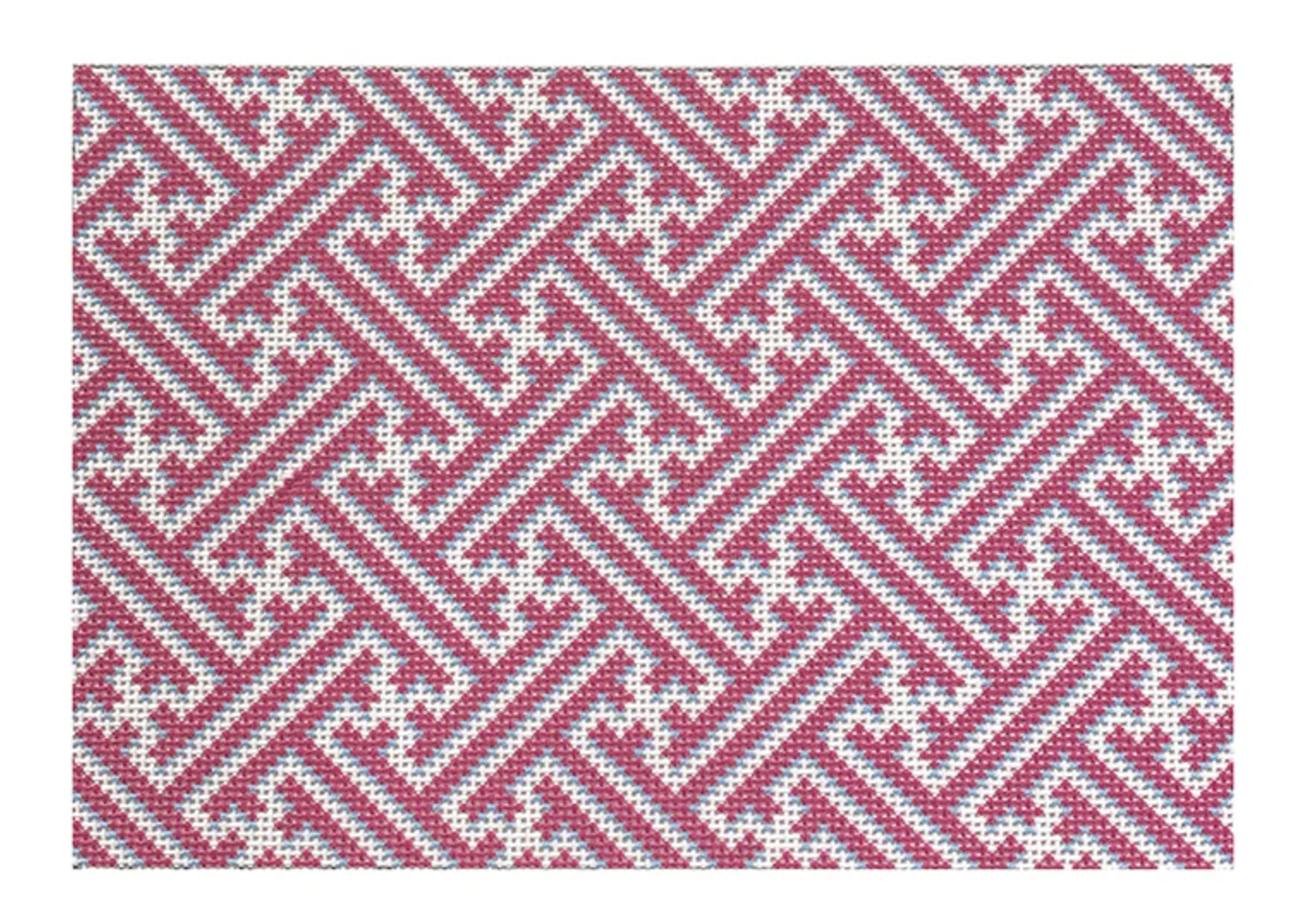 NTG TS192 - Pink Fretwork Pattern Clutch