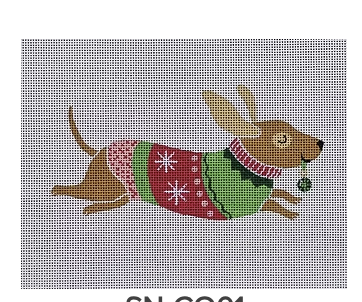 Christmas Orn: Santa Paws