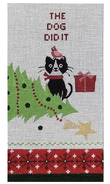 Christmas: The Dog Did It Cat