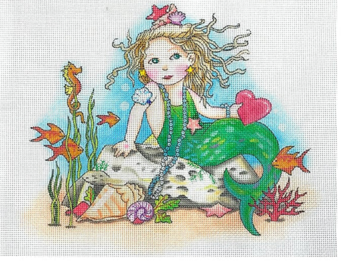 Beach & Sea: Mermaid with Heart
