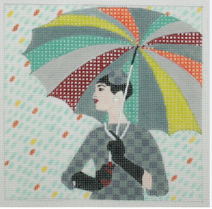 Happy Girls: Umbrella Girl
