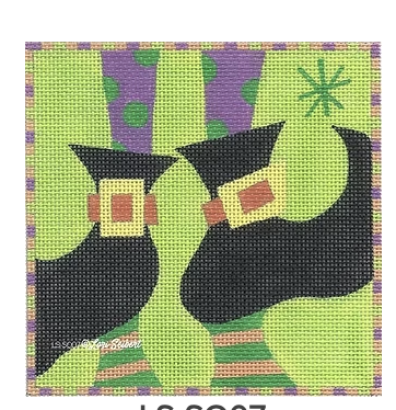 Squares: Pop Witch Shoes