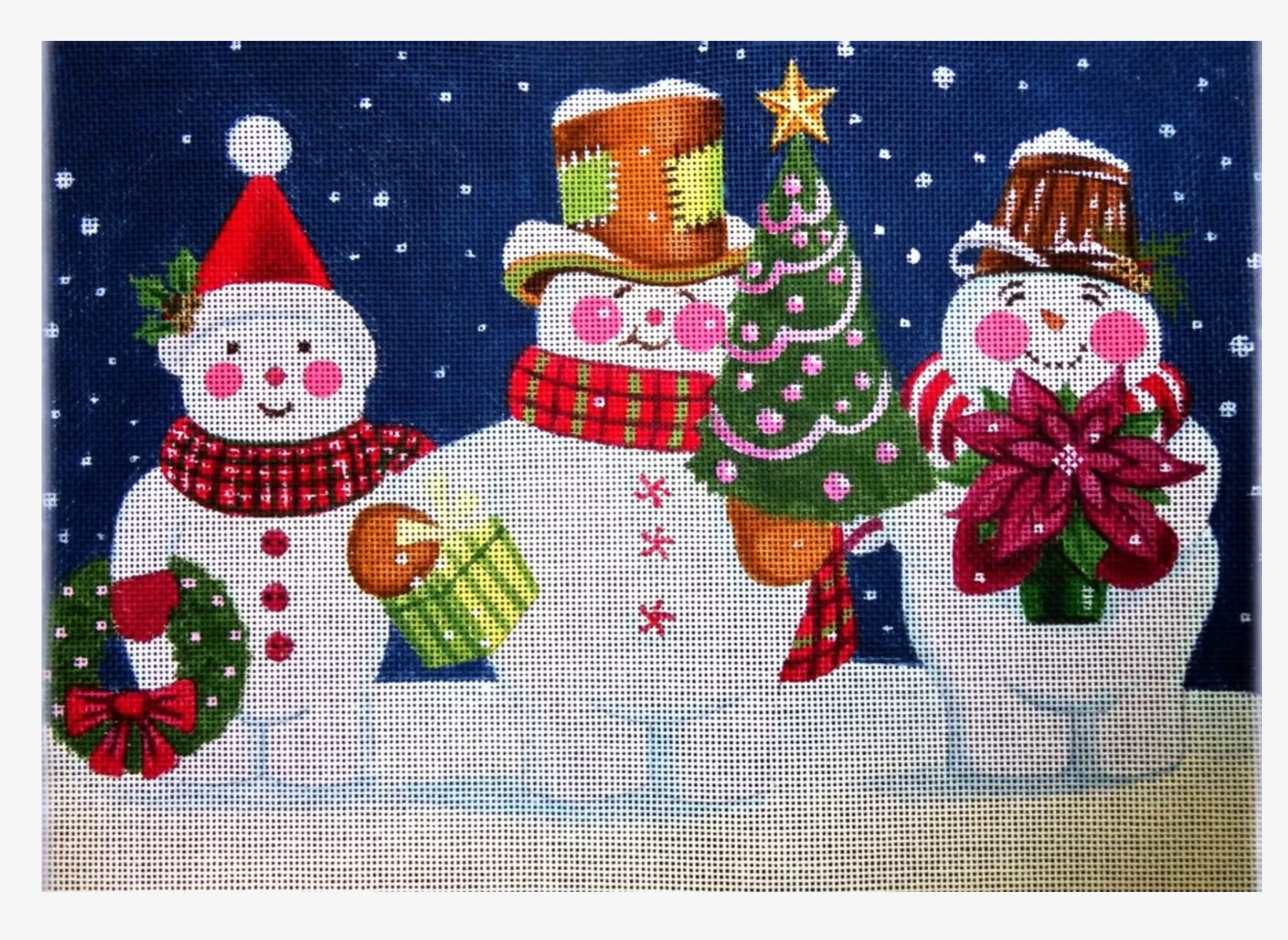 Snow Happy Trio Snowmen