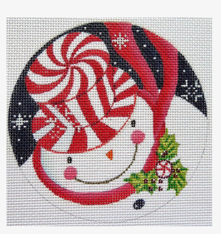 Peppermint Snowman