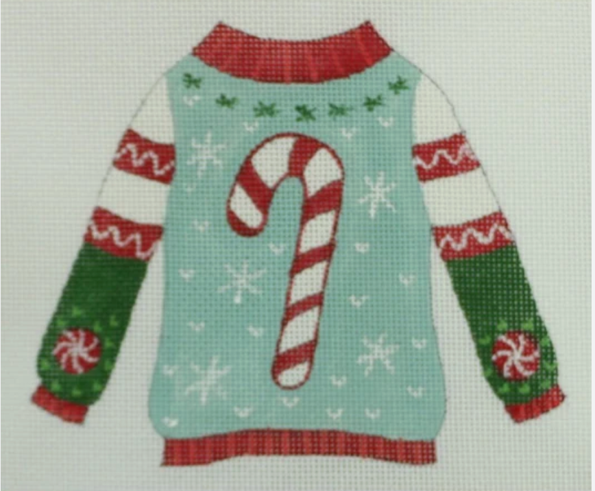 Candy Cane Sweater