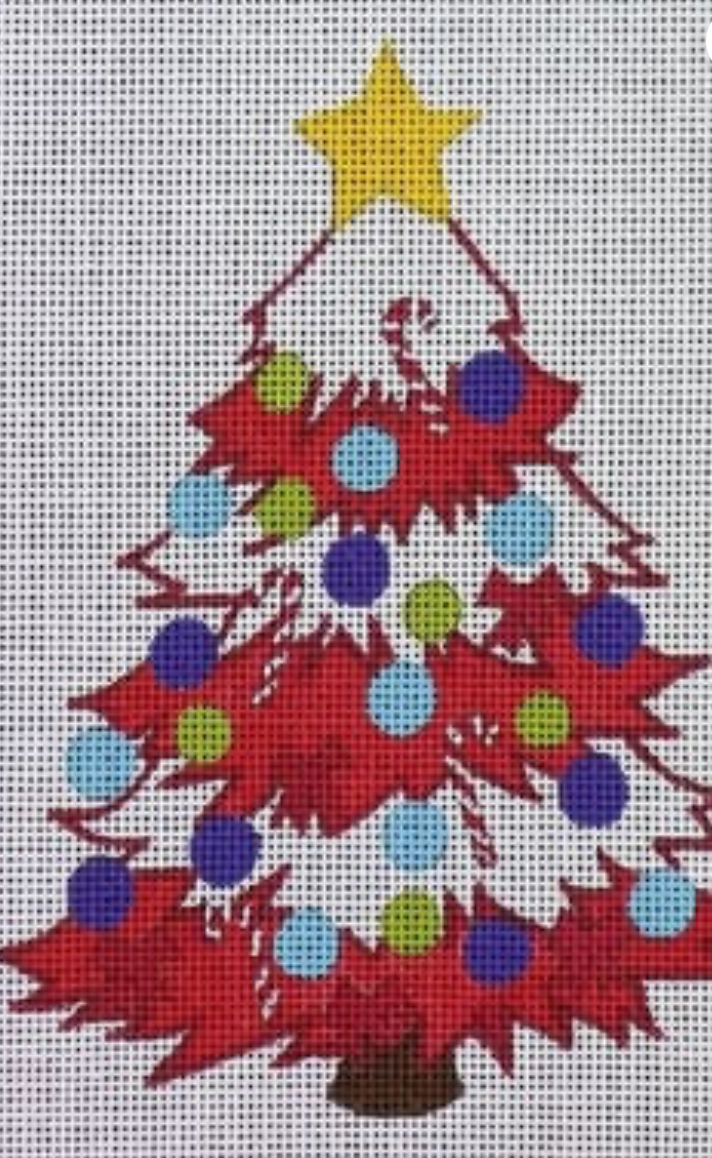 Funky Christmas Tree Red  Tariff  $.56