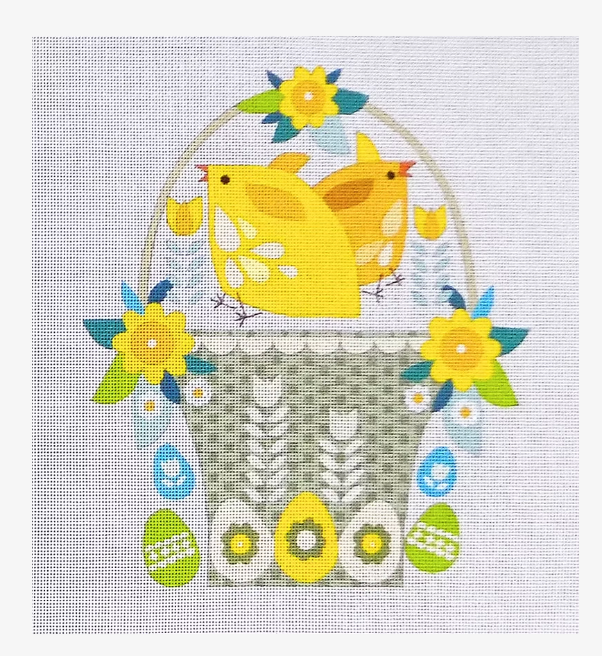 Chicks in Basket