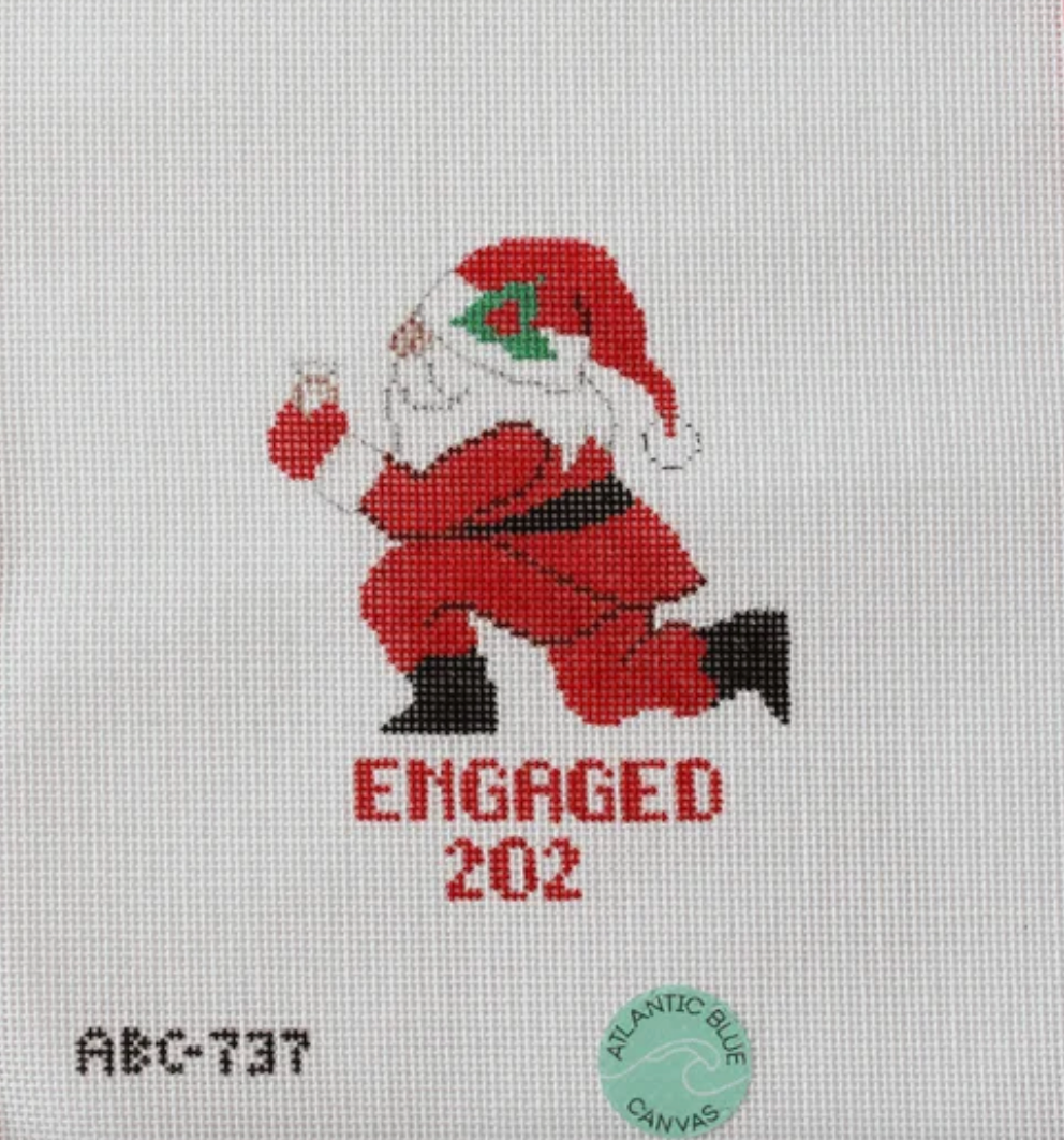 Engaged Proposal Santa