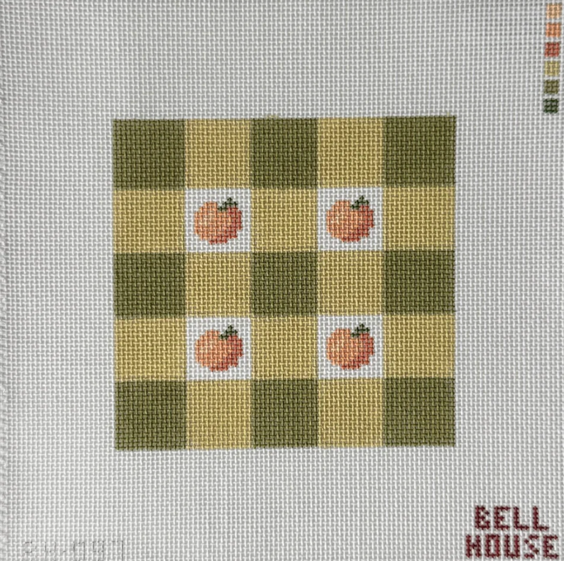Orange Plaid 4"