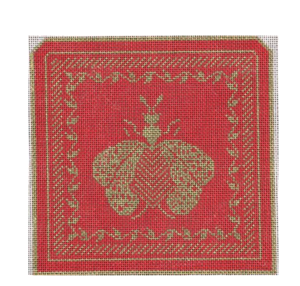 W-3 pc N's Bee Bag - Red and Gold