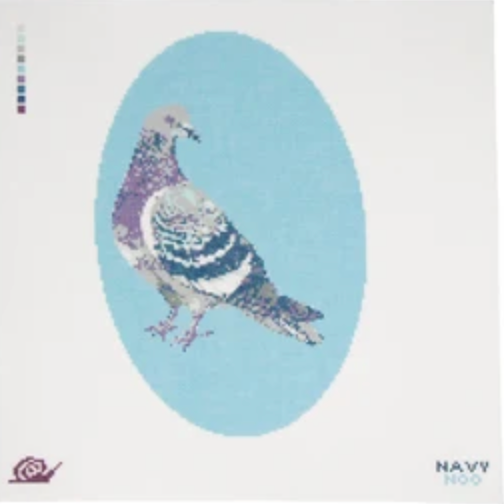 Blue Pigeon Oval