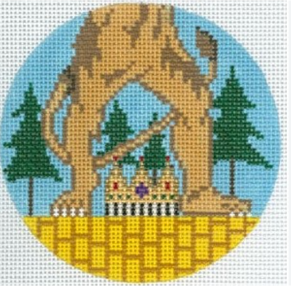 Cowardly Lion Feet Round