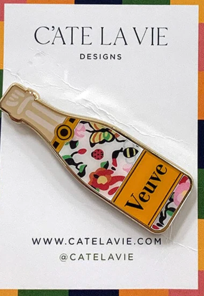 cate la vie GG Champagne Bottle Needle Minder