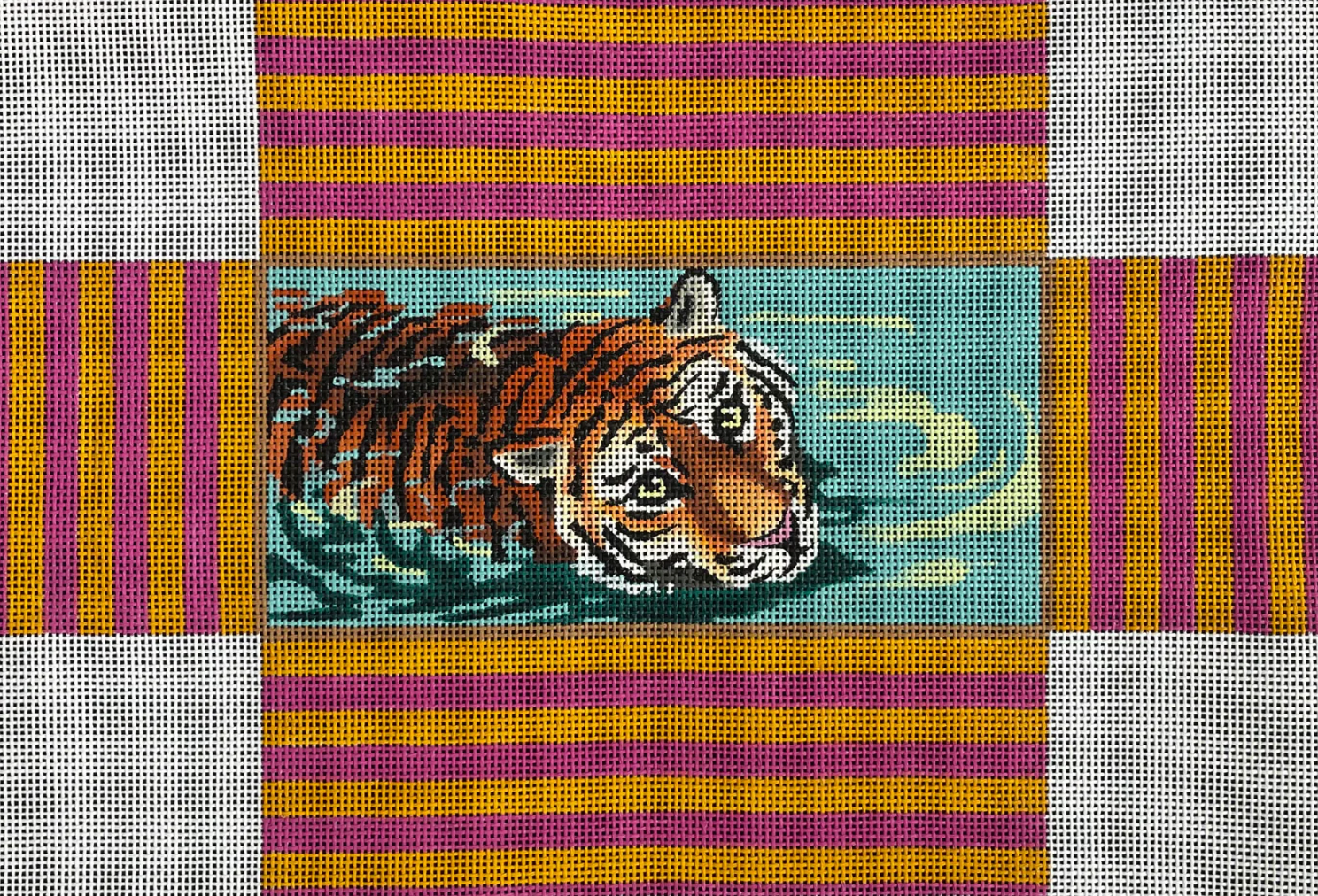 colors of praise tiger with stripes brick cover