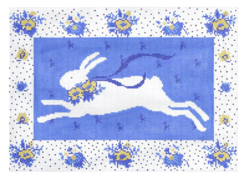 cooper oaks Provence Rabbit needlepoint canvas