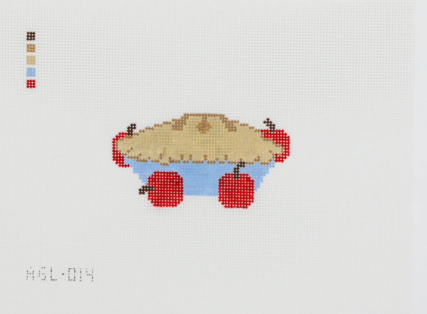 dogwood needlepoint Apple Pie needlepoint canvas