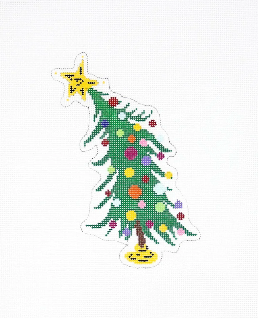 elm tree grump tree christmas ornament