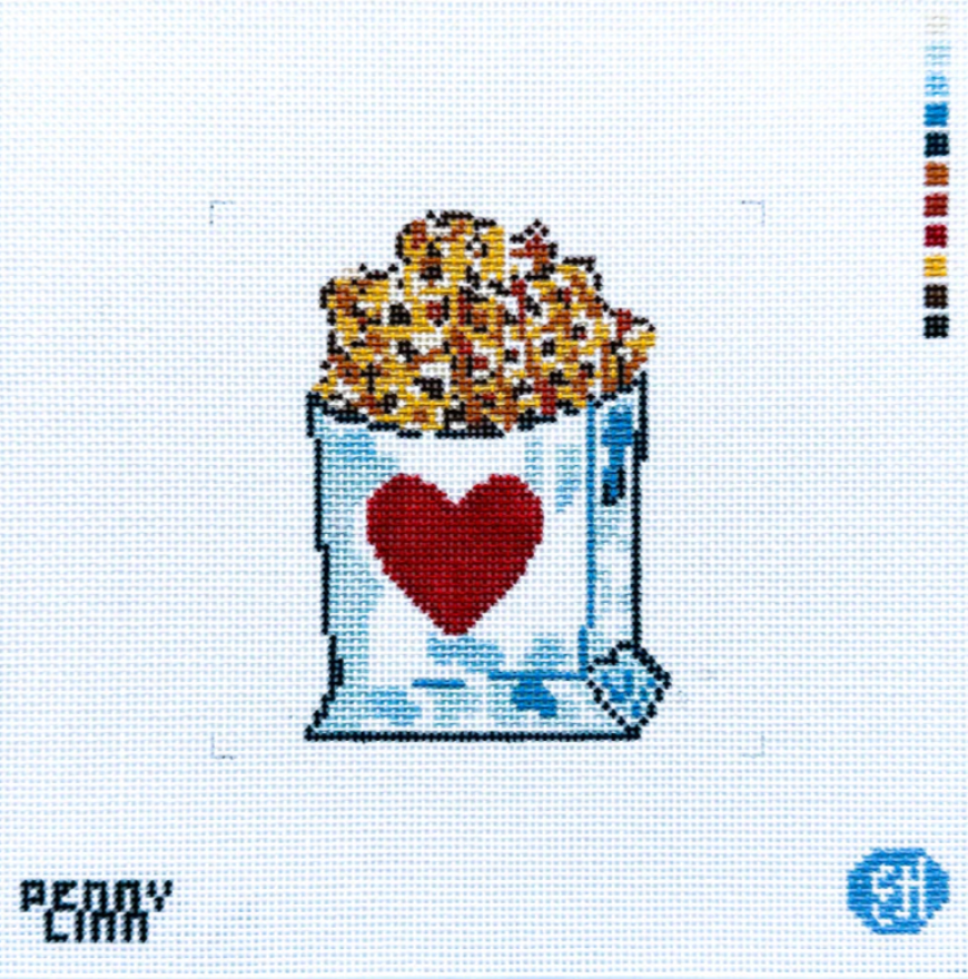 evelyn henson French Fry Love (Penny Linn) needlepoint canvas