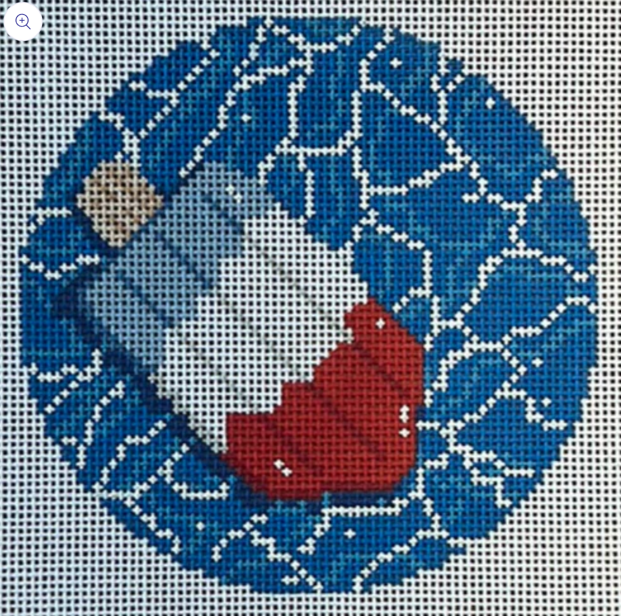gingham stitchery maddie sweet Popsicle Floatie Ornament needlepoint canvas