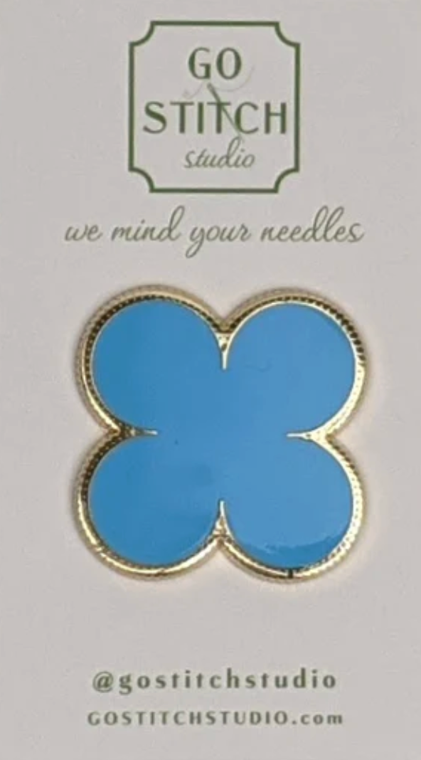 go stitch Empire Turquoise Clover Needle Minder Magnet